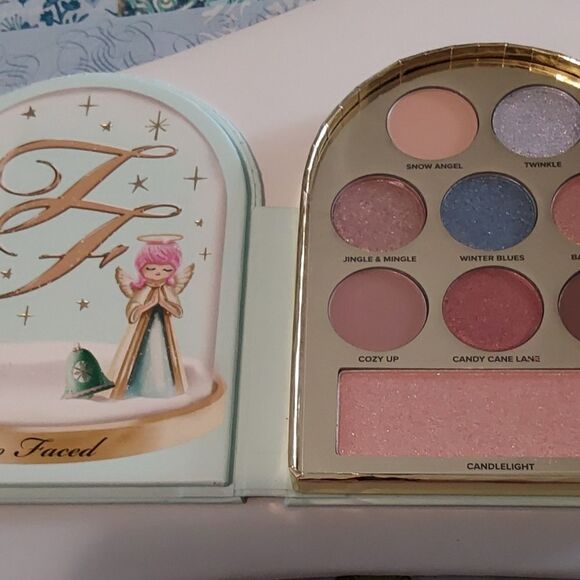 BNIB~Too Faced Let it Snow Globes Limited Edition Makeup Collection - Picture 3 of 14